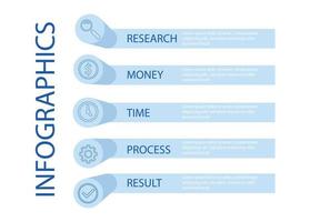 Vector Infographic design with icons. process diagram, flow chart, info graph, Infographics for business concept, presentations banner, workflow layout.