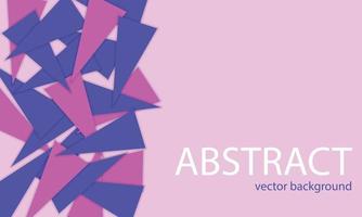 Ilustración de vector de banner de fondo abstracto