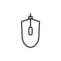 Mouse isolated icon design template vector