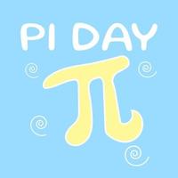 Pi Day Design v2 vector