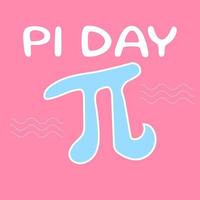 Pi Day Design v1 vector