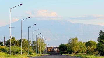 zvartnots kathedraal oriëntatiepunt in armenië. UNESCO werelderfgoed video