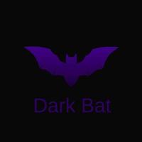 Illustration vector graphic of template logo dark bat