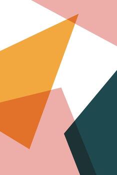 Abstract pattern background. Minimalist abstract graphic shapes decor for design poster, greeting card, party invitation, art gallery flyer etc vector