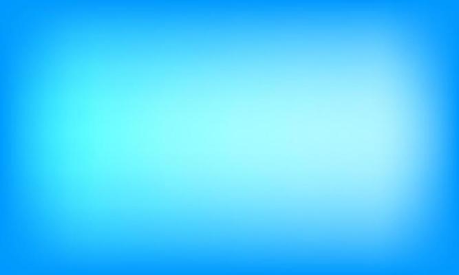 Blurred and soft blue gradient background