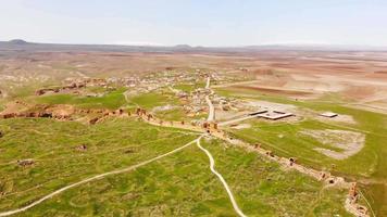 Ani site of historical cities, Ani Harabeleri. Important trade route Silk Road in Middle Agesand. Historical Church and temple in Ani, Kars, Turkey. video