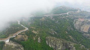 Meteora into clouds 7