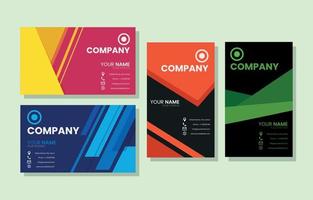 Business Card Template vector