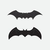 Bat logo animal and vector, set wings, black, halloween, vampire, gothic, illustration, design bat icon vector