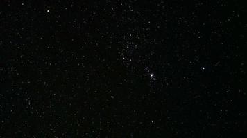 8k cielo stellato nella notte video