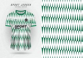 fondo de maqueta para el patrón verde de jersey deportivo