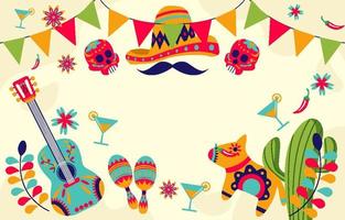 Cinco De Mayo Background vector