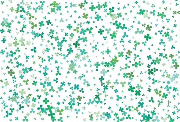 Clover background. Clover leaf, St. Patrick day background