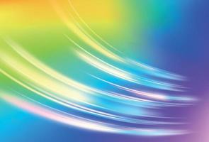 Prism backdrop. Rainbow lights background. vector