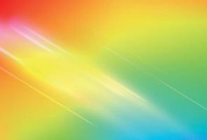 Prism backdrop. Rainbow lights background. vector