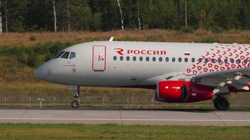 Sukhoi Superjet Rossiya video