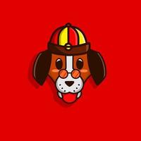 feliz Año Nuevo Chino. perro de dibujos animados con traje tradicional chino. el año del vector zodiaco animal rata