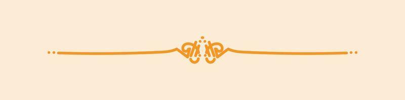 elegant design element. Vector devider