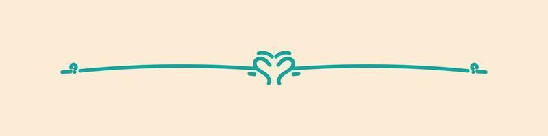 elegant design element. Vector devider