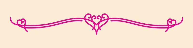 elegant design element. Vector devider