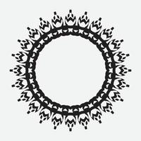 Free Vector vintage frame on a white background