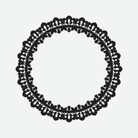 Free Vector vintage frame on a white background