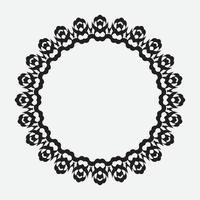 Free Vector vintage frame on a white background