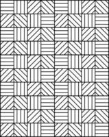Geometric Tile Pattern vector