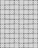 Geometric Tile Pattern vector