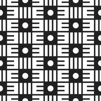 abstract geometric american etnic indigenous seamless pattern vector