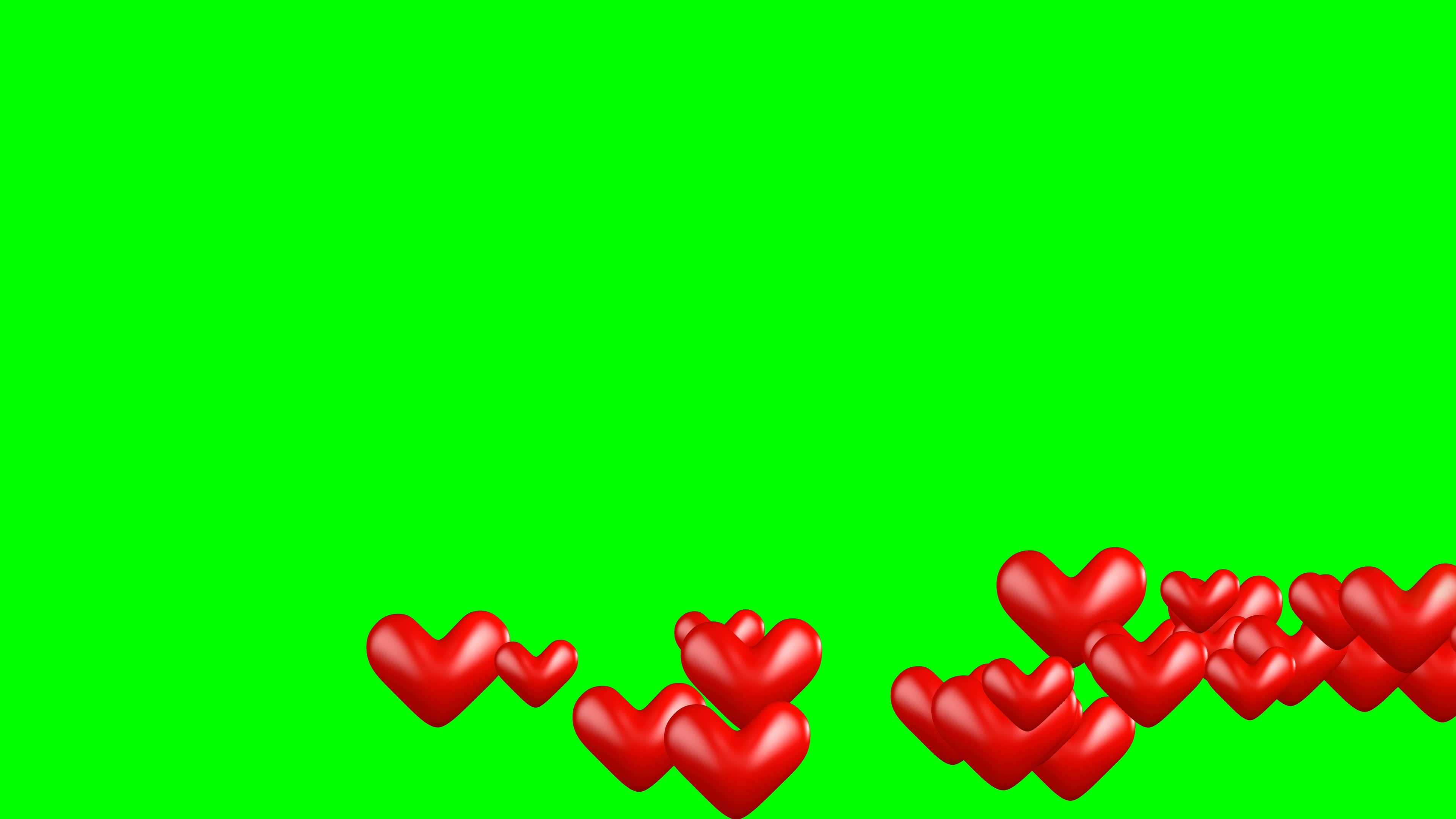Social love heart icon Animation on green screen, ready for chroma key  application 7539541 Stock Video at Vecteezy