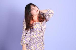 Chubby Asian Woman photo