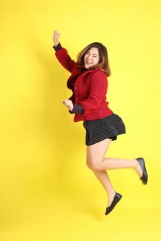 Chubby Asian Woman photo