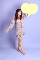 Chubby Asian Woman photo