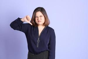 Chubby Asian Woman photo