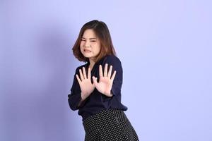 Chubby Asian Woman photo