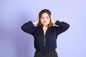 Chubby Asian Woman photo