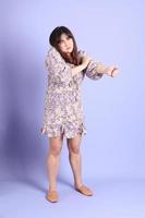 Chubby Asian Woman photo