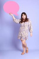 Chubby Asian Woman photo