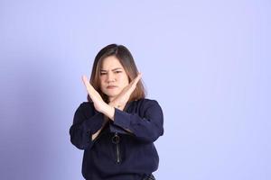 mujer asiática gordita foto