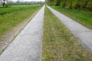 road in the field photo