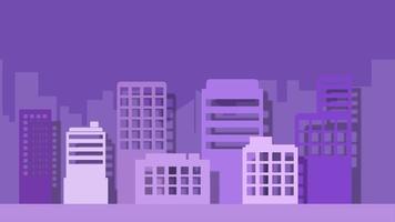 city buildings landmarks animated pop up with wiggle position good for infographics background video
