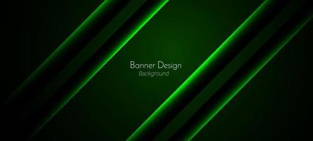 Abstract geometric green transparent gradient lines illustration pattern background vector