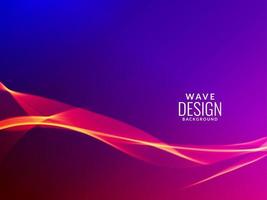 Abstract background modern colorful wave background dark pattern vector