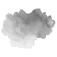 Grayscale abstract watercolor background for your design. vector