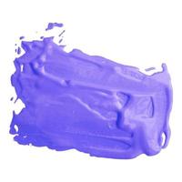 Acrylic paint smear on white background. Oil or acrylic texture vector