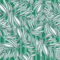 Modern tropical pattern, palm leaves seamless. Jungle leaf seamless pattern. Botanical floral background. Exotic plant backdrop. vector
