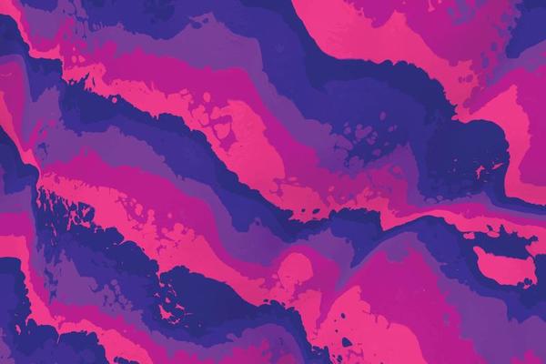 Pink, purple and violet water painting art. Wet wash splash background design