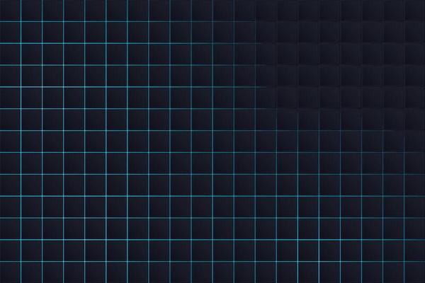 Minimalist abstract grid design. Gradient geometric square mesh vector background illustration