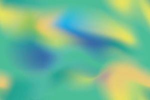 fondo de vector de repetición de flujo de fluido. textura transparente de onda líquida abstracta. superficie enlosable de degradado suave y colorido. papel tapiz borroso verde y amarillo